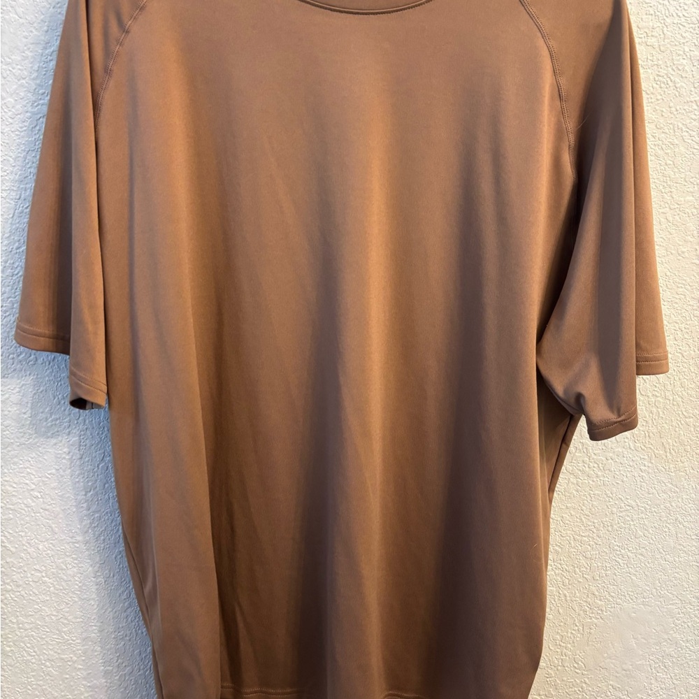Under Armour Men's Tan Short Sleeve Tee